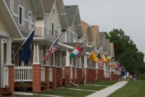 Multicultural houses built using affordable homebuilding strategies